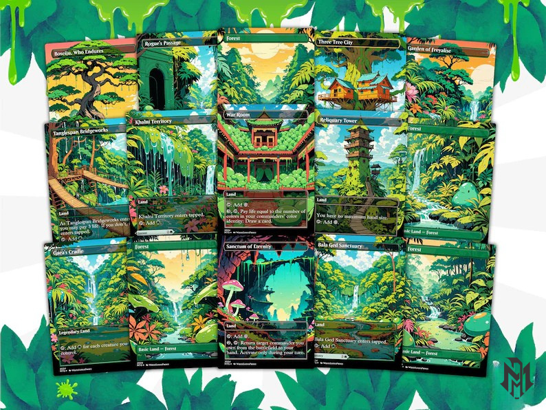 Ooze Tribal / Slime Storm Anime Waifu Proxy Commander Deck Special Edition Custom EDH Deck English High Quality Cards MTG
