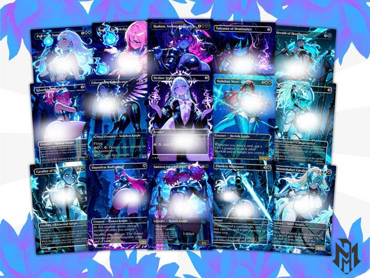 Knight Tribal Anime Waifu Proxy Commander Deck Custom Proxy EDH Angel English High Quality Cards MTG